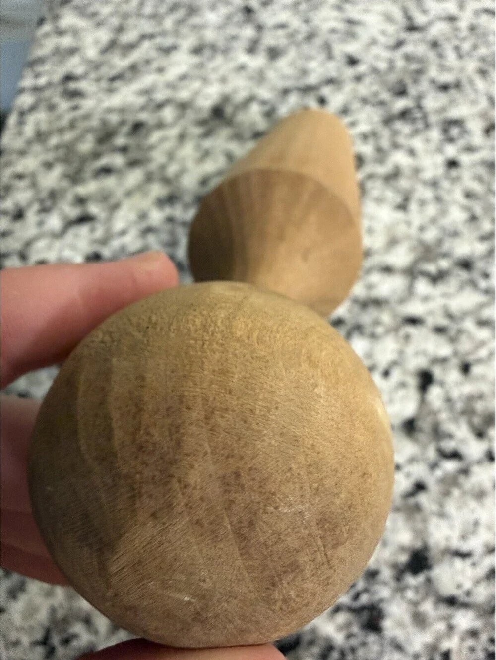 Antique Wooden Potato Masher/Pestle Kitchen Utensil Vtg